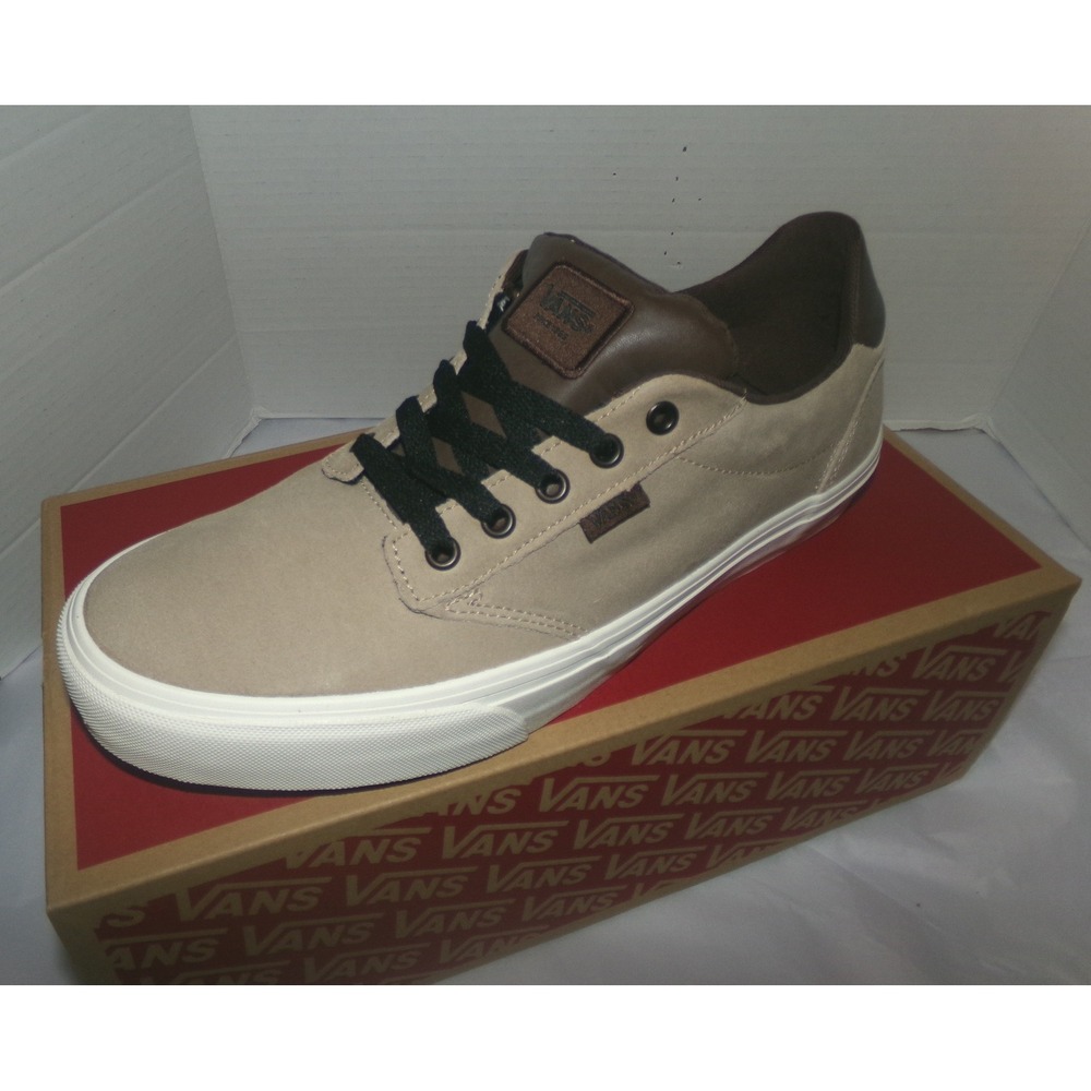 Vans Atwood Deluxe Soft Suede Brown Sneakers Mens 11.5 Low Top VN000CT0BW2